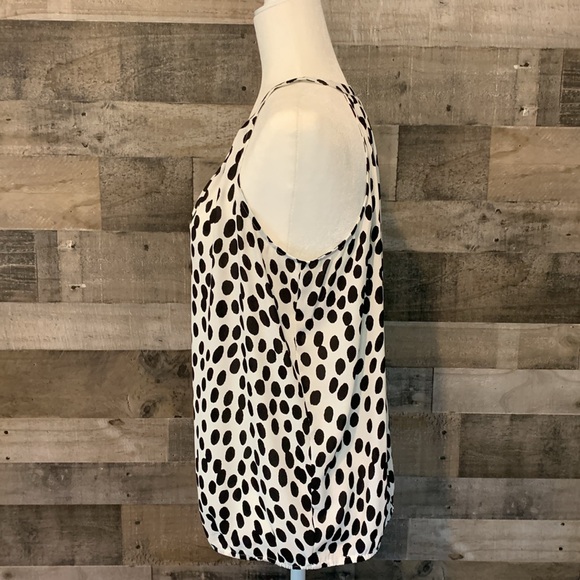 Ann Taylor Loft Flowy Polka Dot Top - Picture 4 of 16